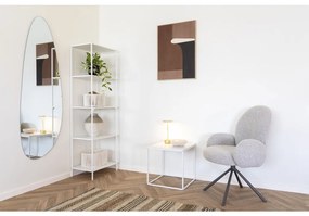 Vita polc, 5 polcos, fehér keret 51x35x170 cm