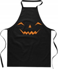 Konyhai Kötény Halloween nyomott mintával Ijesztő Vicces Mosoly Tök