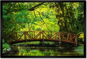 Poszterek keretben 60x40 Fa híd