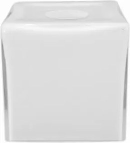 Üveg lámpabúra négyzet kocka fehér 10x10 E27 4cm fali lámpa nagy menetes