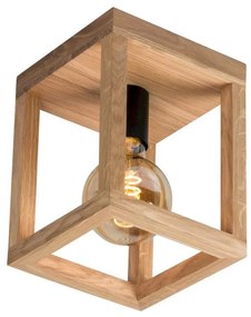 Spot-Light 9154174 - KAGO mennyezeti lámpatest 1xE27/60W/230V matt tölgy