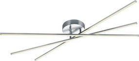 TRIO 671610307 TIRIAC Modern LED Mennyezeti Lámpa Ezüst LED IP20