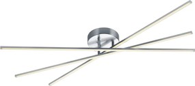 Trio TIRIAC 671610307 Plafonlámpa 3x8.5w/led 3000k 950lm ip20