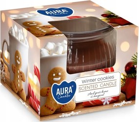 Karácsonyi Gyertya Illatos Dekoráció Karácsonyra Mikulás Sütemény