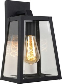LUCIDE 29829-01-30 MATSLOT Klasszikus Kültéri Fali Lámpa Fekete E27 IP44