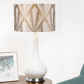 Elstead Lighting Milo MILO-AB-TL-VOGPB Asztali lámpa 1x60 W/E27