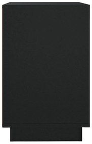 fekete szerelt fa tálalószekrény 102x35x55 cm