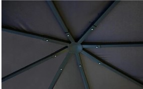 Kerti filagória 3x3m Shine Beige