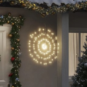 2 db karácsonyi meleg fehér csillagfény 140 db LED 17 cm