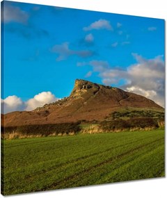 Vászonkép 50x50 Kilátás a rétről Hegy