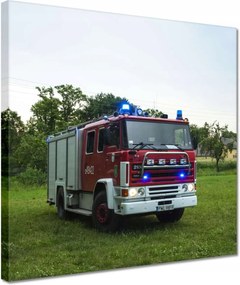 Vászonkép 30x30 Tűzoltóautó