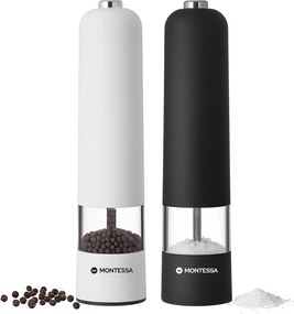 Elektromos Bors- És Sódaráló Szett Fekete Fehér 2 Db Montessa