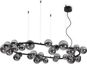 Függeszték Fekete IDEAL LUX 296753