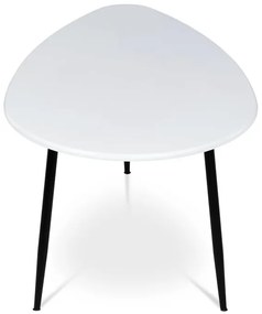 Tárolóasztal 100×60 cm, MDF, Fehér. AF-3012 WT