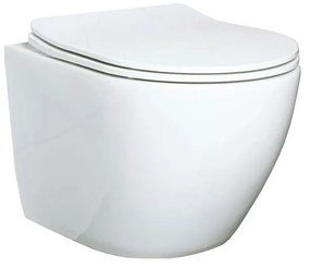 Delano fali rimless WC soft-close ülőkével