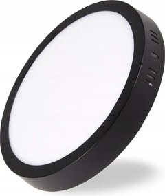 Led panel falra szerelhető kerek 18W Proma 4000K fekete