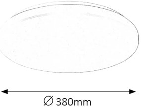 Rabalux 2285 - LED Mennyezeti lámpa ROB 1xLED/32W/230V kerek
