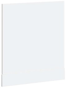 vidaXL mosogatógép panel Porto fehér 60x1,5x67 cm mérnöki fa