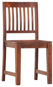 4 db tömör mangófa étkezőszék