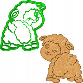 Húsvéti Forma Mézeskalács lyukasztó Húsvéti Bárány 8cm