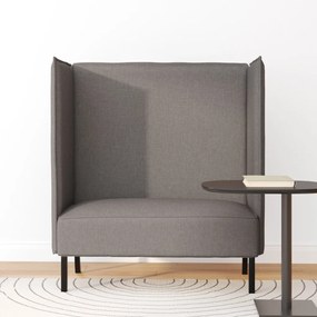 Magas Háttámlású Kanapé Porszín 109x56x121 cm Anyag