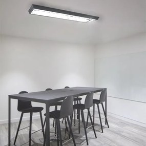 Fénycsöves lámpa T8 2xG13/18W/230V 120 cm fekete