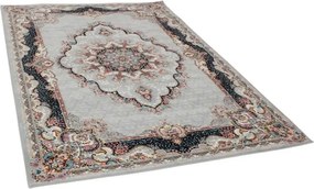 Perzsa szőnyeg szürke TABRIZ 200x300 exkluzív nappali szőnyeg akrilból