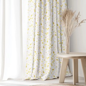 Goldea valencia dekorfüggöny - nárciszok 200x135 cm