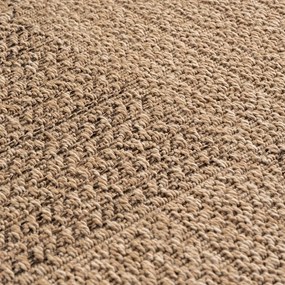 Barna kerek kültéri-beltéri szőnyeg ø 160 cm Timber 1405 – Ayyildiz Carpets