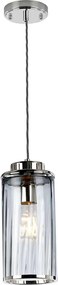 Elstead Lighting Reno RENO-P-SMOKE Függőlámpa 1x60W/E27