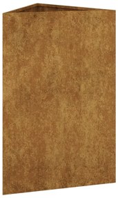 corten acél kerti növénytartó 50x43x75 cm