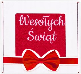 Dekoratív Ajándék Törölköző, Karácsonyi Ajándék Nagyinak és Nagypapának