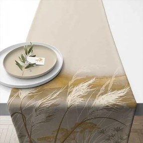 Waves grass asztali futó 40x150cm,100% pamut