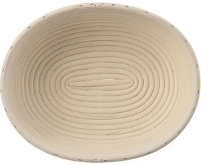 Orion ovális rattan tál, 24 x 18,5 x 9 cm, S