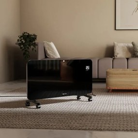 Juskys 2000W elektromos hősugárzó – fekete