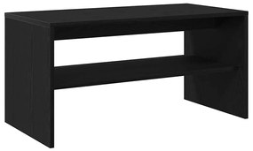 fekete tölgy színű szerelt fa TV-szekrény 80 x 40 x 40 cm