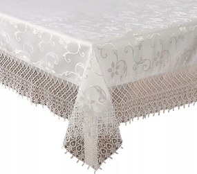 Abrosz Gipszkartonnal 140x220 Fehér Dekorációs Asztalra