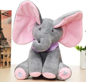 Zaparkorun Interaktív éneklő elefánt - blue