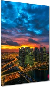 Festmények 80x120 Városi táj Kilátás