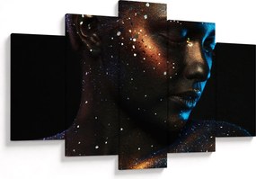 Csillogó nő képe (150x105 cm)