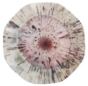 24 darabos színes porcelán étkészlet