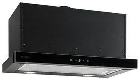 Klarstein Vinea, beépíthető páraelszívó, lapos konstrukció, 60 cm, fekete