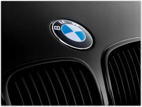 Poszterek 40x30 Bmw bélyeg a motorháztetőn