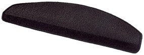 Fekete öntapadós lépcsőszőnyeg szett 15 db-os 23x65 cm Fancy – Hanse Home