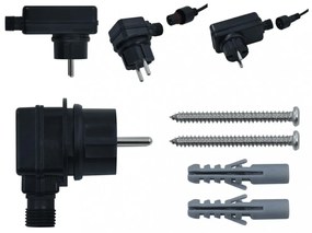 vidaXL LED-es fürdőszobai tükör érintésérzékelővel 60 x 80 cm