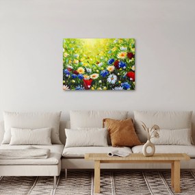 Vadvirágok képe (70x50 cm)