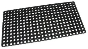 Gumi tisztítószőnyeg Honeycomb 50 x 100 x 1,6 cm, fekete