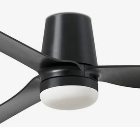 FARO 33830WT-1TW-LED Dimmelhető ventilátor PUNT TUB M LED/18W/230V fekete átm. 132 cm WT + távirányító