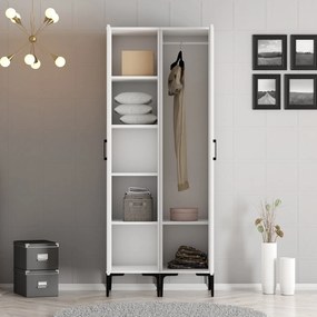 Ruhásszekrény Kiara RS (fehér). 1088545