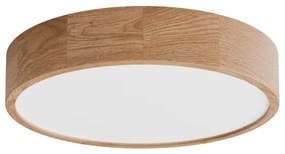 Fürdőszobai mennyezeti lámpa CLEO 4xE27/24W/230V IP54 á. 47,5 cm tölgy